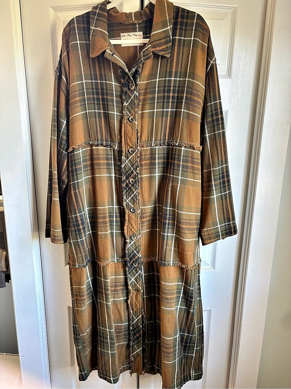 "We The Free" Sedona Plaid Duster.